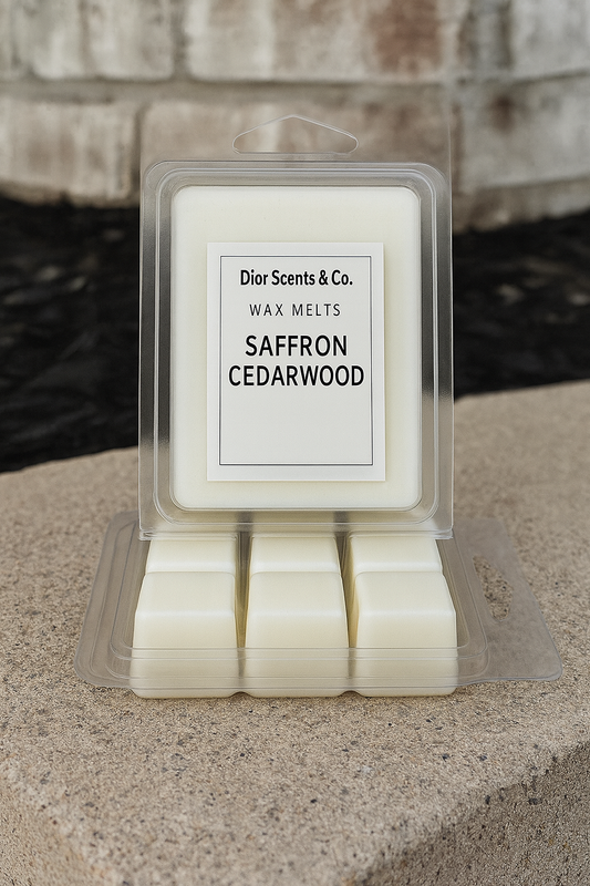 Saffron & ceadarwood "WAX MELTS"
